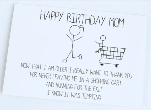 Birthday card, found on pinterest